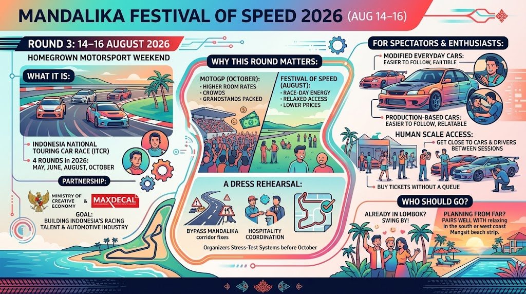 The Mandalika Festival of Speed Is Back This Week — Here's What It Actually Is 1 mandalika festival of speed 2026