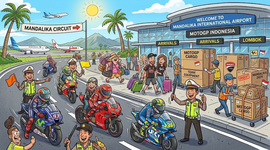 motogp mandalika security preparations